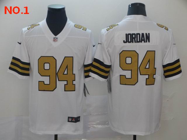 Men's New Orleans Saints #94 Cameron Jordan Jersey-6